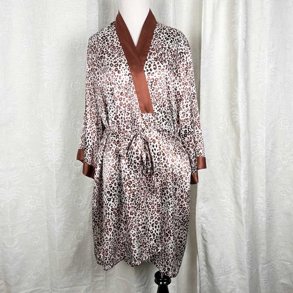 Robe Longue Imprimée Animaux Jones New York - Soie - Taille 6 - Neuf Sans étiquettes